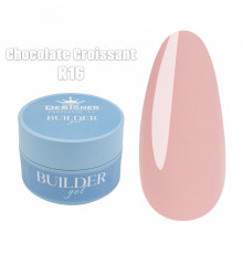 Builder Gel 30 мл., Дизайнер (Моделирующий гель) R16 Chocolate Croissan