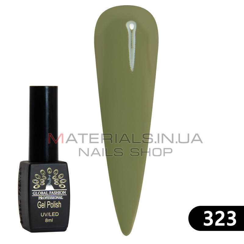 Гель лак BLACK ELITE 323, Global Fashion 8 мл