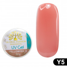 Гель для моделирования ногтей Global Fashion 50 г Yellowish-5