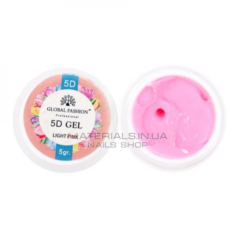 5D GEL Global 5 ml light pink 5D GEL Global 5 ml light pink