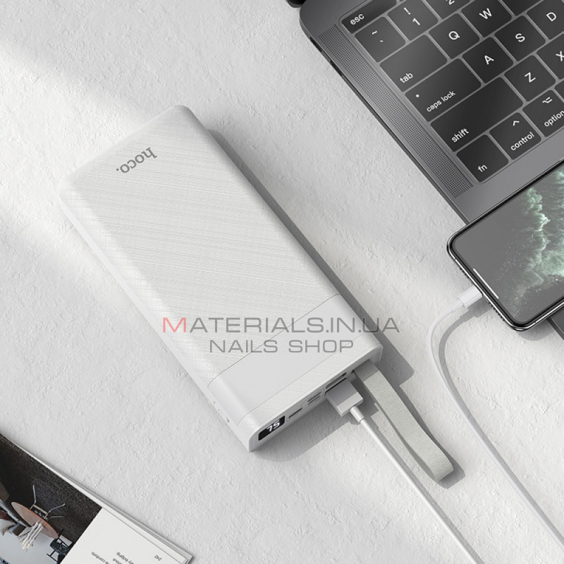 Power Bank 30000 mAh | Desk Lamp — Hoco J73 __ — Black