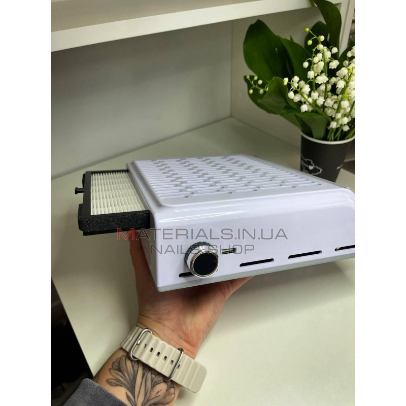 Витяжка для манікюру настільна NDC 858-10 100W потужна професійна манікюрна витяжка манікюрний пилосос Витяжка для манікюру настільна NDC 858-10 100W потужна професійна манікюрна витяжка манікюрний пилосос