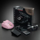 Фрезер Мокс X105 (Розовый) на 45 000 об./мин. и 65W. для маникюра и педикюра