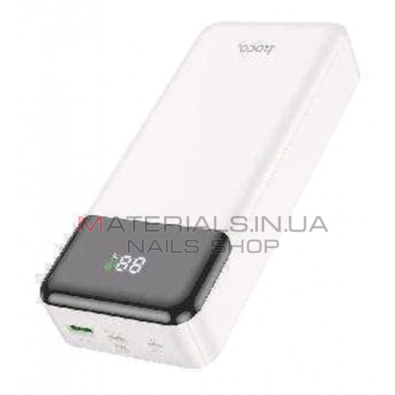 Power Bank Hoco J102A, 20000 мА·год, PD 20 Вт — White