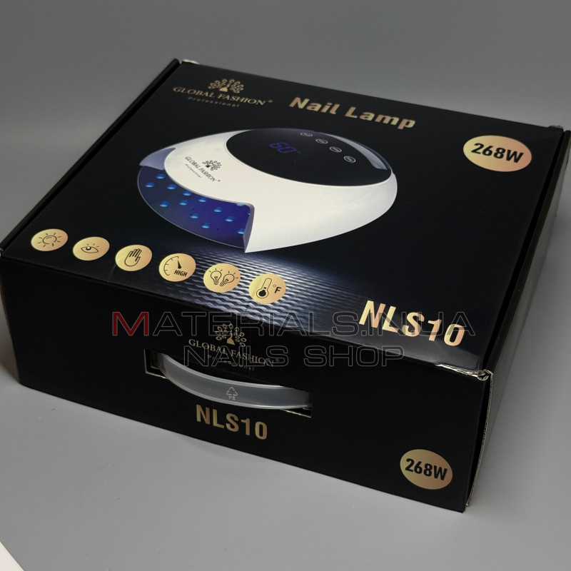 Професійна лампа для манікюру UV LED Global Fashion NLS10 268 Вт