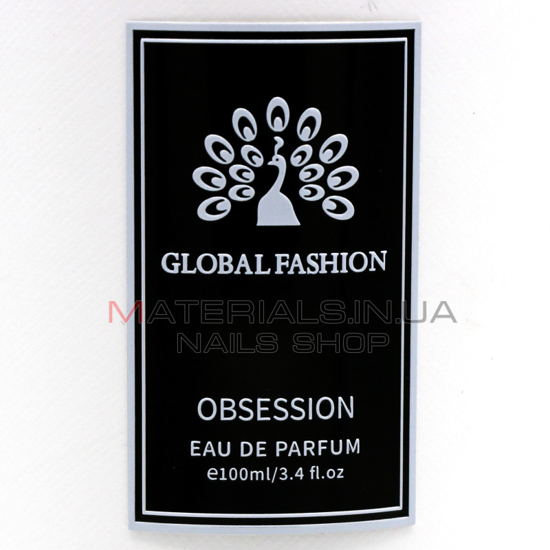 Парфумерна вода від Global Fashion 100 ml, Obsession (bIack)
