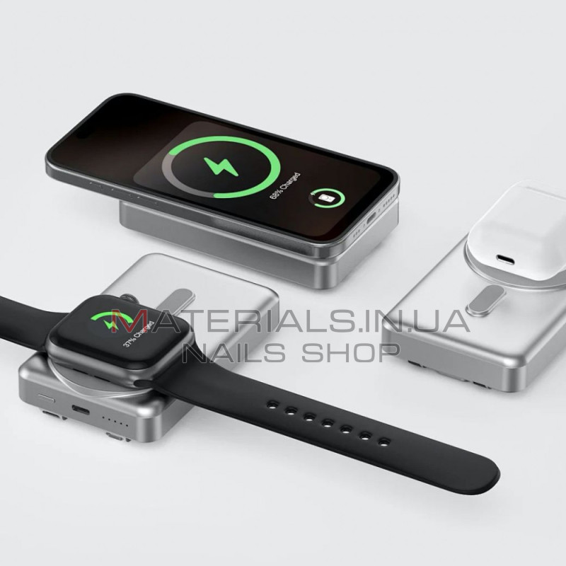 Power Bank WiWU Wi-P056, 10000 мА·год, 22,5 Вт — Black