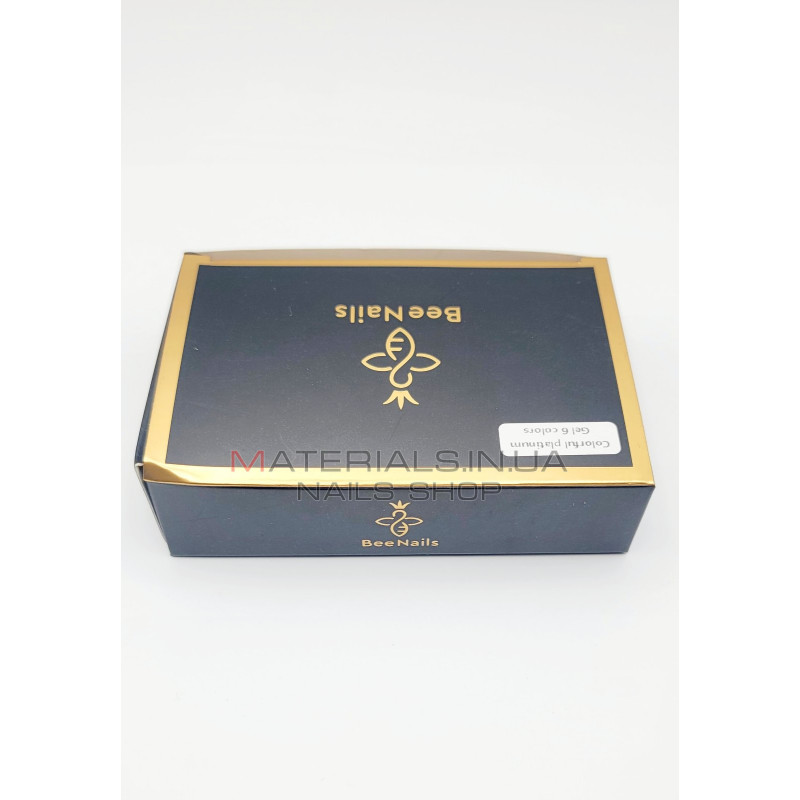 Гель із глітером Bee Nails, набір 6 шт