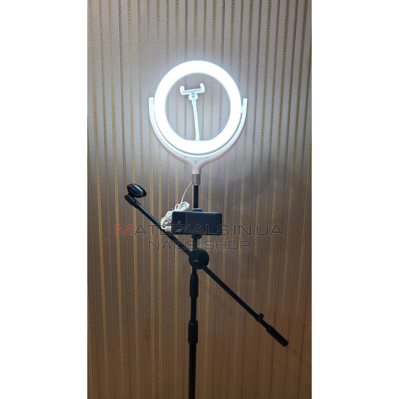 Кільцева лампа Ring Light Kit F-539A, працює від Power Bank Кільцева лампа Ring Light Kit F-539A, працює від Power Bank
