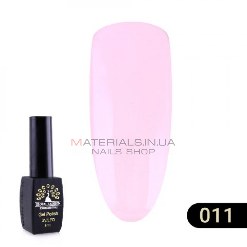 Гель лак BLACK ELITE 011, Global Fashion 8 мл