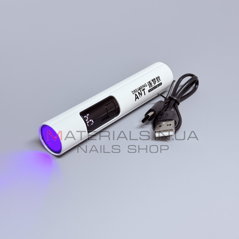 Портативна UV-лампа для манікюру ZMY-068 з акумулятором та зарядкою Type-C