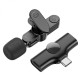 Бездротовий мікрофон для телефона Borofone BFK12, USB-C