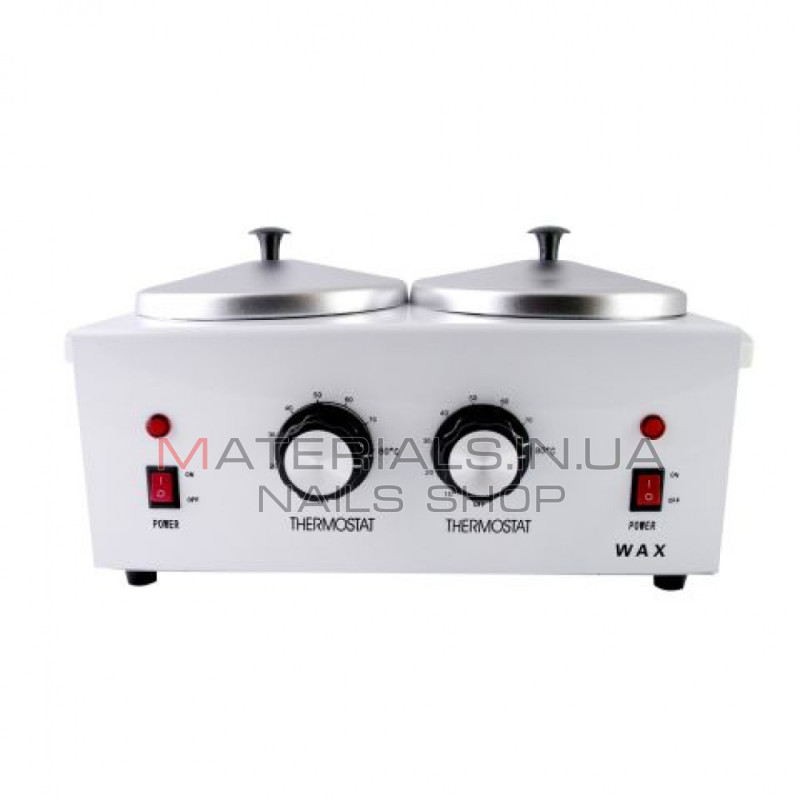 Баночный воскоплав двойной Double Wax Warmer, для разогрева воска