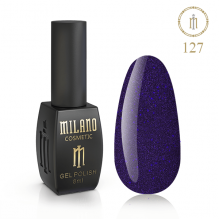 Гель лак MILANO 8 мл № 127