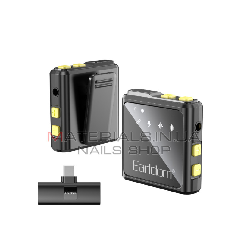 Бездротовий мікрофон для телефона Earldom ET-MC10C, USB-C