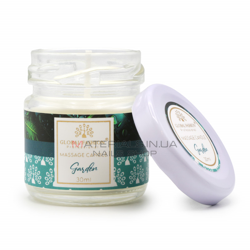 Масажна свічка Global Fashion, 30 ml, Garden