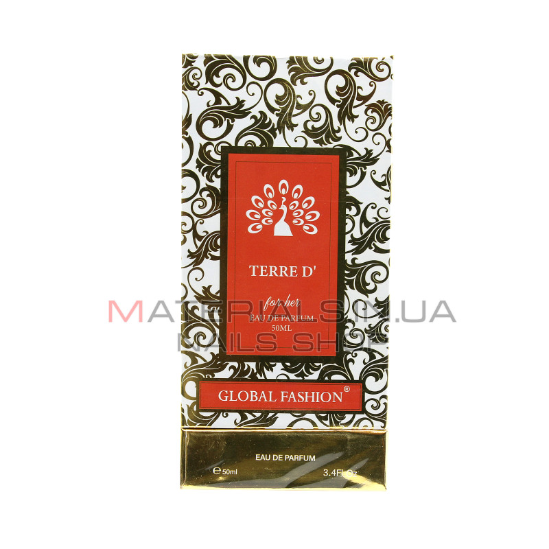 Туалетна вода Global Fashion, 50 ml, Eau de parfum for Her, Terre D'