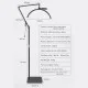 Безтіньова LED-лампа HD-M40X, 36 Вт, 145-187 см, чорний колірна температура 3200-5600 K, 50 см, світло:238 головка лампи зі сплаву + металева опора