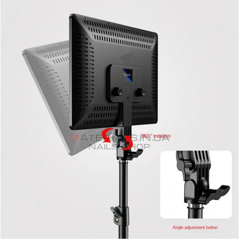 Лампа видеосвет LED A118 45х32 cm 700 Lights 3000K-6500K Remote Лампа видеосвет LED A118 45х32 cm 700 Lights 3000K-6500K Remote