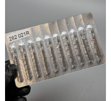 Набір алмазних фрез 10 шт., (Тупе полумья 262/021R)