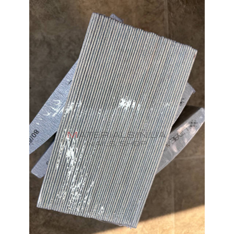 Упаковка пилок Lilly, човник, тонкі 80/80 грит (50шт)