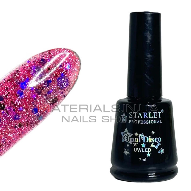 Гель-лак светоотражающий Starlet Opal Disco №10, 7ml