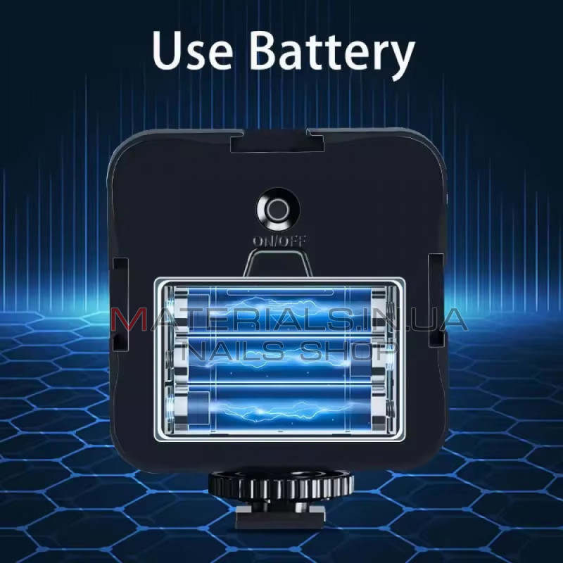 Накамерне LED-відеосвітло QX-F2