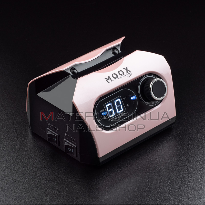 Фрезер Мокс X777 (Pink) на 50 000 об/хв. та 70W. для манікюру та педикюру