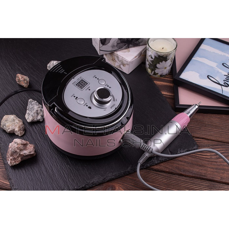 Фрезер для манікюру Nail Drill ZS-606, Рожевий