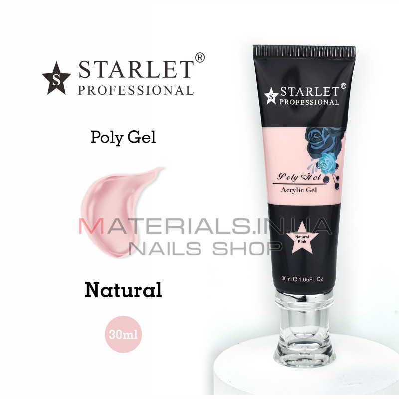 Полигель Starlet Professional 30 мл Natural Pink