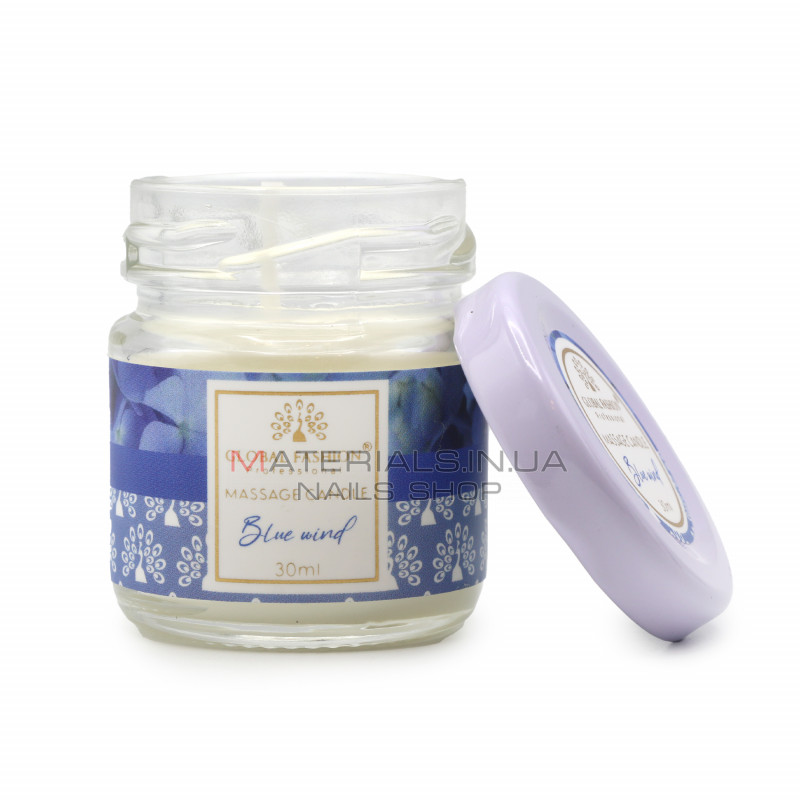 Массажная свеча Global Fashion, 30 ml, Blue wind Массажная свеча Global Fashion, 30 ml, Blue wind
