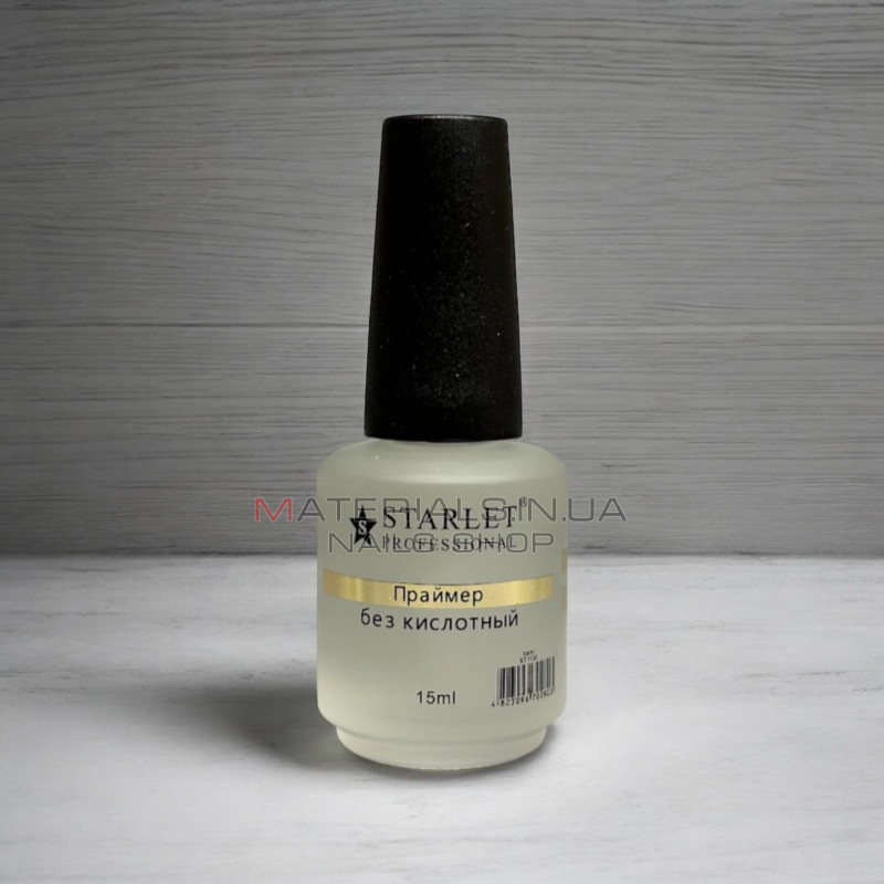 Бескислотный праймер Starlet Professional Gel Primer 15ml Бескислотный праймер Starlet Professional Gel Primer 15ml