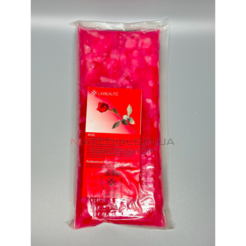 Парафін Lilly Beaute, Троянда, 450 г Парафін Lilly Beaute, Троянда, 450 г