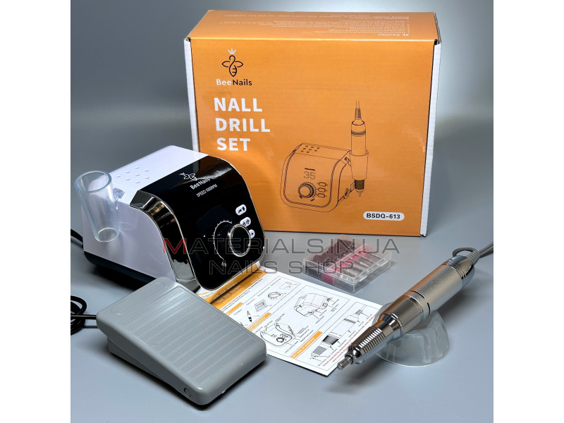 Фрезер для манікюру та педикюру Bee Nails, BSDQ-613, ZS-613 (45000 об., 65Вт)