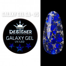 Galaxy Gel Глиттерный гель Designer Professional с блестками, 10 мл. GA-05
