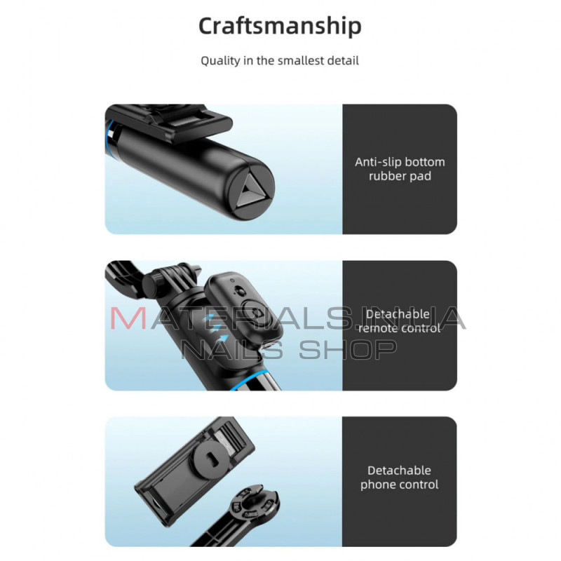 Монопод Tripod C01, Bluetooth-кнопка, 1,06 м