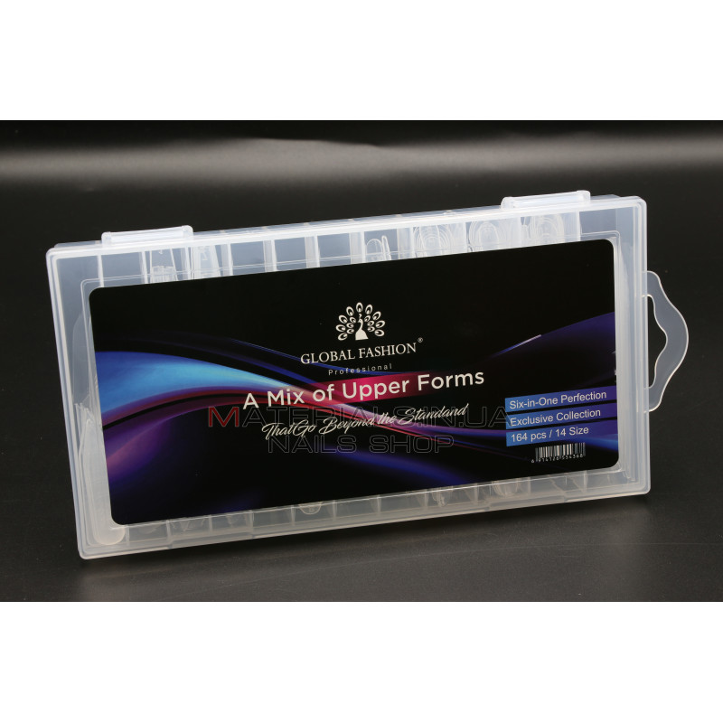 Набір верхніх форм 6 в 1, 164 шт., пластикові з розміткою